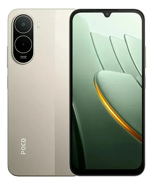 Xiaomi Poco C81 Pro 4G Dual Sim 256gb 4gb Ram Tela LCD 6,9" 120Hz 6000mah Fast Charge 15W Cor Dourado