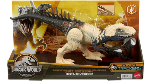 Jurassic World Bistahieversor Dino Trackers Mattel Muñeco