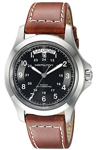 Reloj Hamilton Hamilton H64455533 Khaki King Series Acero In