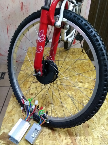 Motor Para Bici Scooter Adaptado 36-42v Con Módulo 350w (Usado)