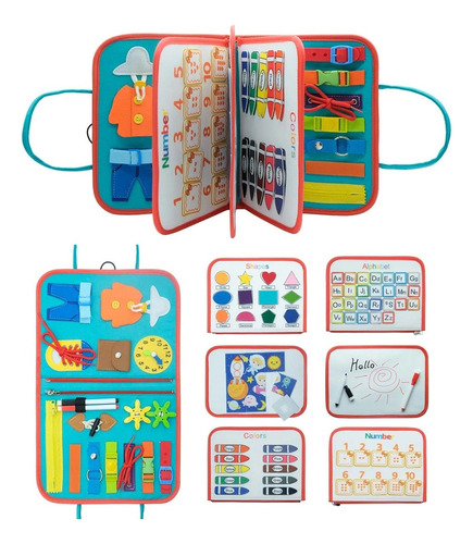 I Tablero Montessori Juguetes Aprendizaje Temprano Para