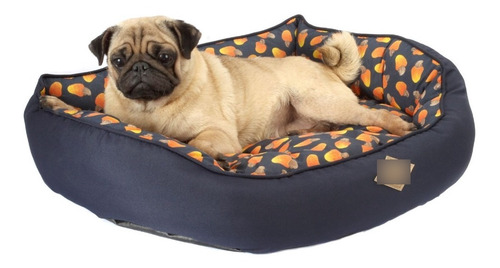 Cama Fruit Para Cachorro E Gato Pet - Tamanho Gg - Azul 