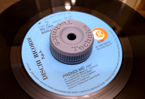 Adapter Para Disco Vinilo De 7 Pulgadas.. 45 Rpm Agua