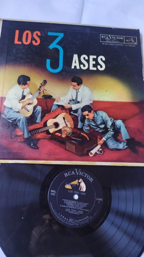 Los 3 Ases No Me Platiques Yá Disco De Vinil Original 