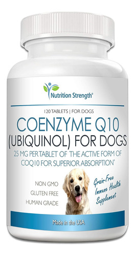 Nutrition Strength Coenzyme Q10 For Dogs Grain-free Suppleme