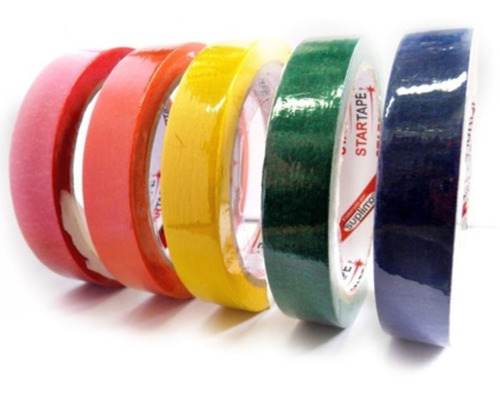 Cinta De Enmascarar De Colores Star Tape Color Verde