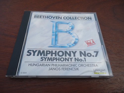 Beethoven Collection Vol. 4 - Symphony 7 Y 1 - Cd Importado