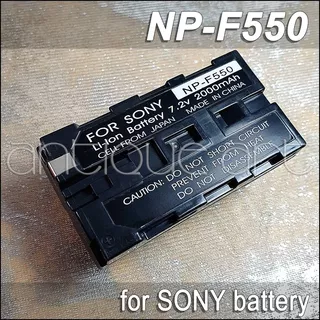 A64 Bateria Sony Np-f550 Recargable Video Luz Leds Np-f330