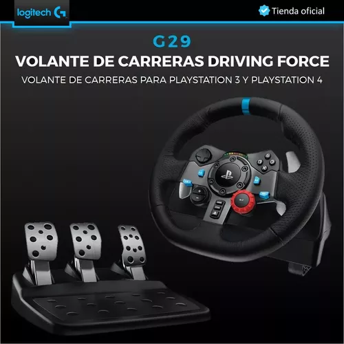 Logitech Volante De Carrera Gaming G29 Driving Force Racing Wheel Ps3 Y Ps4  –