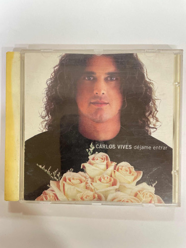 Cd Carlos Vives Déjame Entrar. Caratula Deteriorada