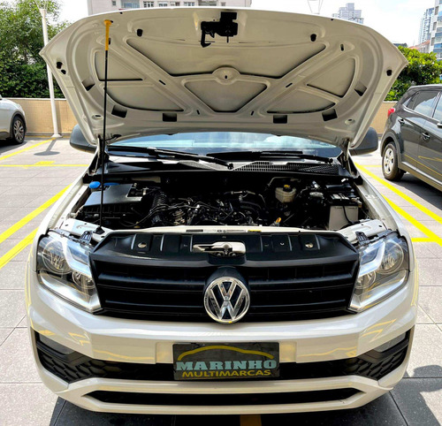 Imagem 4 de 15 de Amarok Cabine Dupla 4x4 Cambio Manual 2018 Completa Revisado