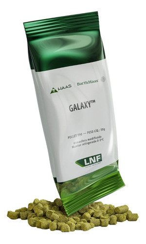  Lúpulo Galaxy - Au - Pellet T-90 / Barth Haas - 500gBarth Haas Lúpulo Peletizado