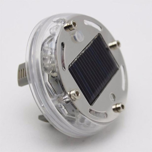 Luz Led De 4 Modos Y 12 Led Para Automóvil, Energía Solar, V