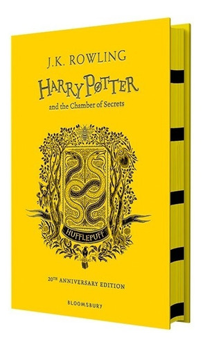 Harry Potter & The Chamber Of Secrets Hufflepuff - Tapa Dura