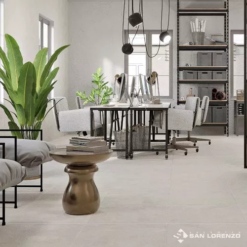 Porcelanato Vesta Cenere Duo 58x58 San Lorenzo