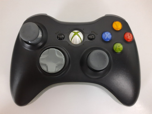 Controle Sem Fio Xbox 360 Original Revisado Preto Microsoft
