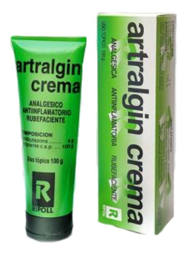 Artralgin Crema 250 Gramos AnaLGésica  Antiinflamatoria 