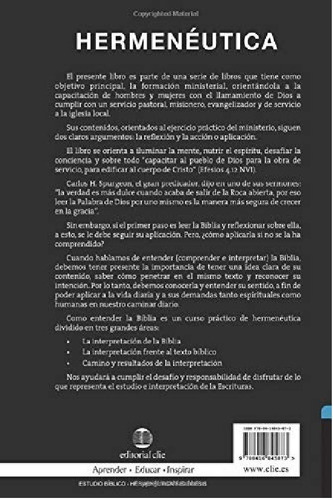 Estudio Bíblico Hermeneutica Entender La Biblia - Villanueva