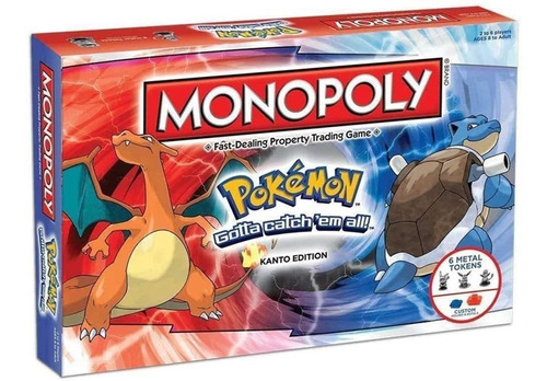 Pokemon Monopoly Juego De Mesa