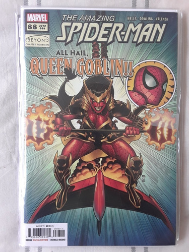 Amazing Spider Man 88 Inglés 2022 Queen Goblin 