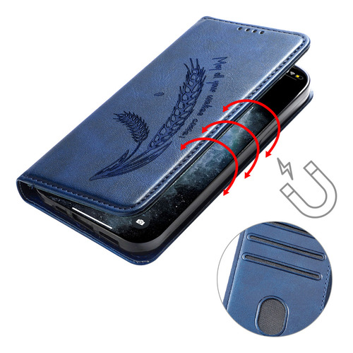 Funda Tipo Cartera Para Huawei Enjoy Play 3/y9 Prime 2019/ps
