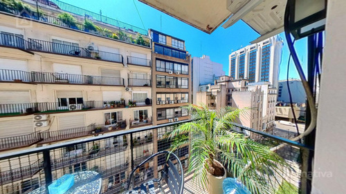 Venta Depto 3 Amb Al Frente En 7mo Piso, Super Luminoso Y Amplio