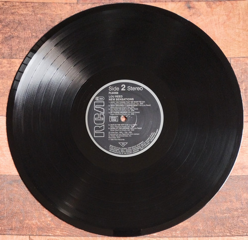 Lp Lou Reed New Sensations Importado Vinil Muito Bom (Usado)