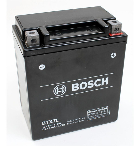 Bateria Moto Bosch Btx7l = Ytx7l 12v 6ah Yamaha 250
