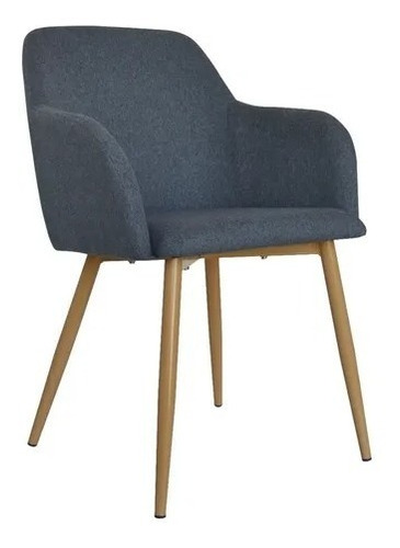 Imagen 1 de 7 de Silla Sophie Chenille Nordica Pack 2 Outlet