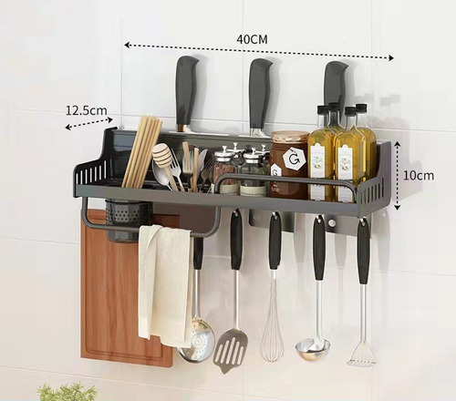 Estante De Pared Organizador De Cocina Para Condimentos