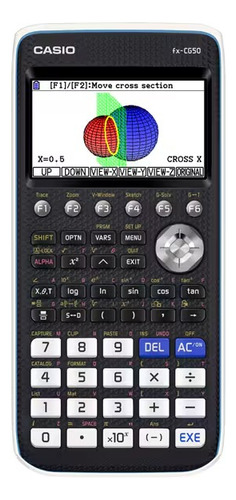 Calculadora Casio Fx-cg50 Grafico En 3d Pantalla Color Usb Color Blanco
