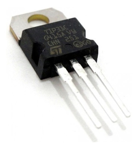 Tip31c-st Transistor Npn Bipolar Lf 3a 100v 40w Pack X1