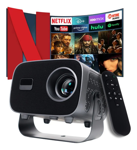 Projetor A15pro Android Cine Box Smart Cpuh713 Wi-fi Hd 4k