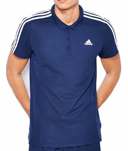 Remera Polo adidas De Hombre Entrenamiento Deporte Mvd Sport