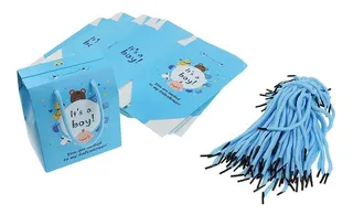50 Piezas Preciosas Bolsas De Dulces Para Baby Shower Con