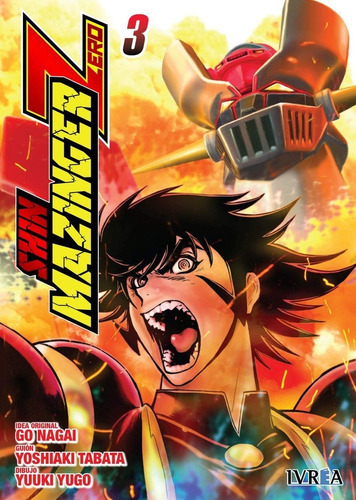 Shin Mazinger Zero 3, De Tabata, Yoshiaki. Editorial Ivrea, Tapa Blanda En Español