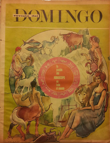 El Horoscopo Revista Del Domingo El Mercurio N° 33 1967