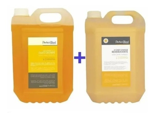 Kit Shampoo Y Acond Keratina Maracuyá X 5 Lts Perfect Blond