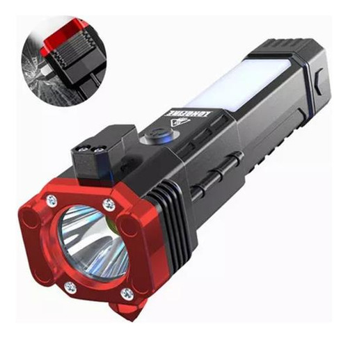 Linterna Táctica Militar Led Multifuncional 4 En 1 For Coche