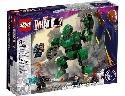 Lego Capitana Carter Y El Meca Gigante De Hydra Marvel 76201