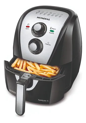 Fritadeira Family Airfryer Afn40-bi 220v 1500w Preta Mondial Cor ...
