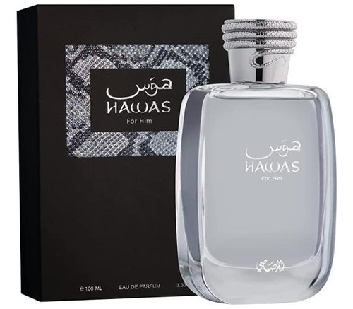 Perfume Hawas 100ml, Caballero 100% Originales