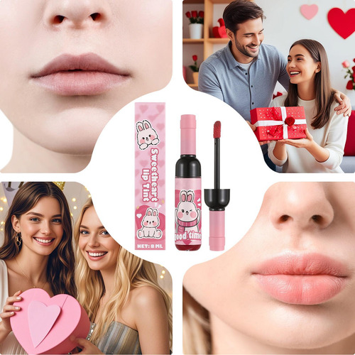 Lápiz Labial Para Mujeres Lápiz Labial Líquido Labios Gloss
