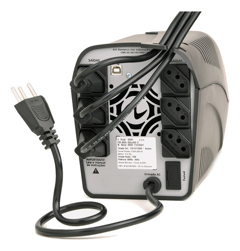 No Break Easy Pro 1200va Entrada E Saída De 220v Ragtech