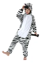 Comprar Pijama Disfraz Polar Niños Entero Kigurumi Cebra