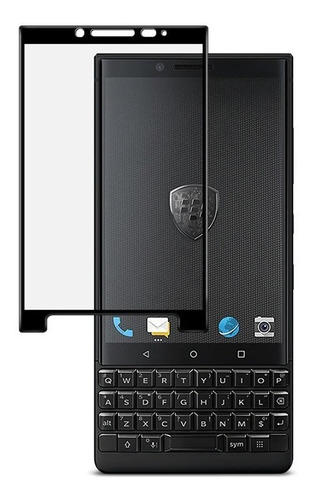 Mica De Vidrio Templado Para Blackberry Keytwo Key 2 Full 3d