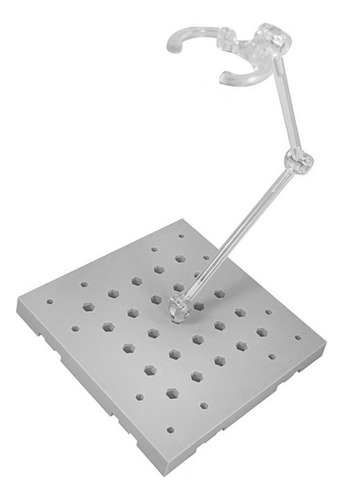 Soporte De Figura De Acción Resistente Soporte De Gris
