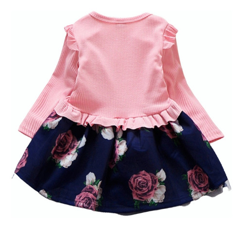 Vestido Estampado De Manga Larga De Moda Para Niñas Princesa | MercadoLibre Vestido Estampado De Manga Larga De Moda Para Niñas Princesa | MercadoLibre