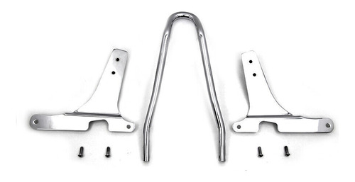 13  Sissy Bar Kit Chrome Fits Harley-davidson 50-0466 Ssq