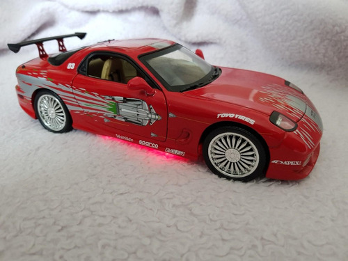 Mazda Rx7 Fast And Furious 1993 Streetglow Racing 1:18